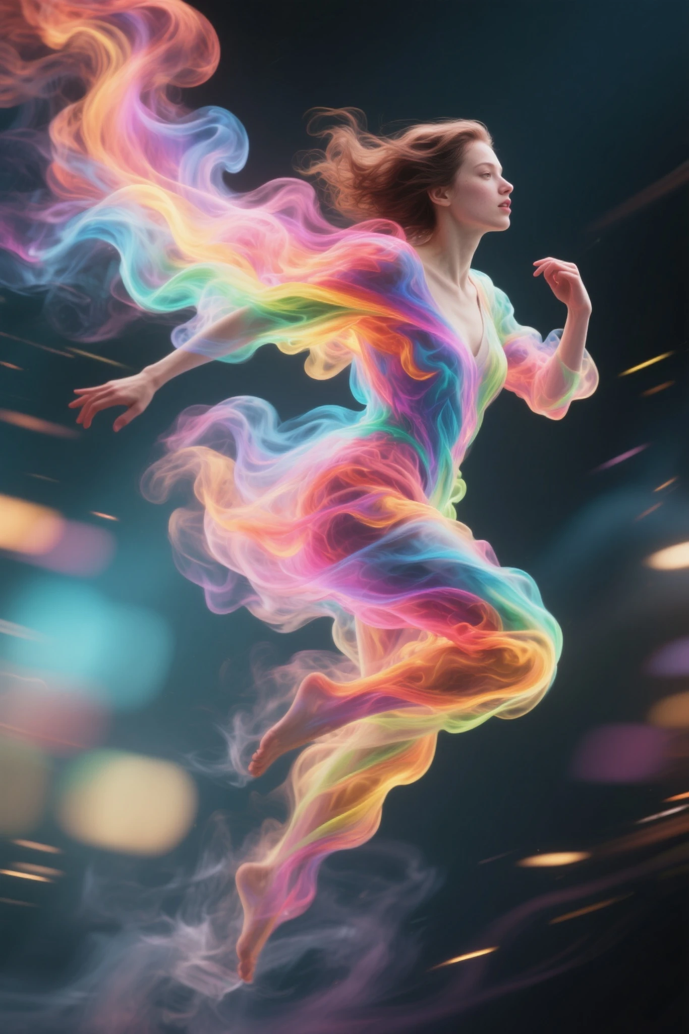 Motion Blur, action-lines, by lois van baarle, best quality, masterpiece, very aesthetic, perfect composition, dance pose, intricate details, ultra-detailed
