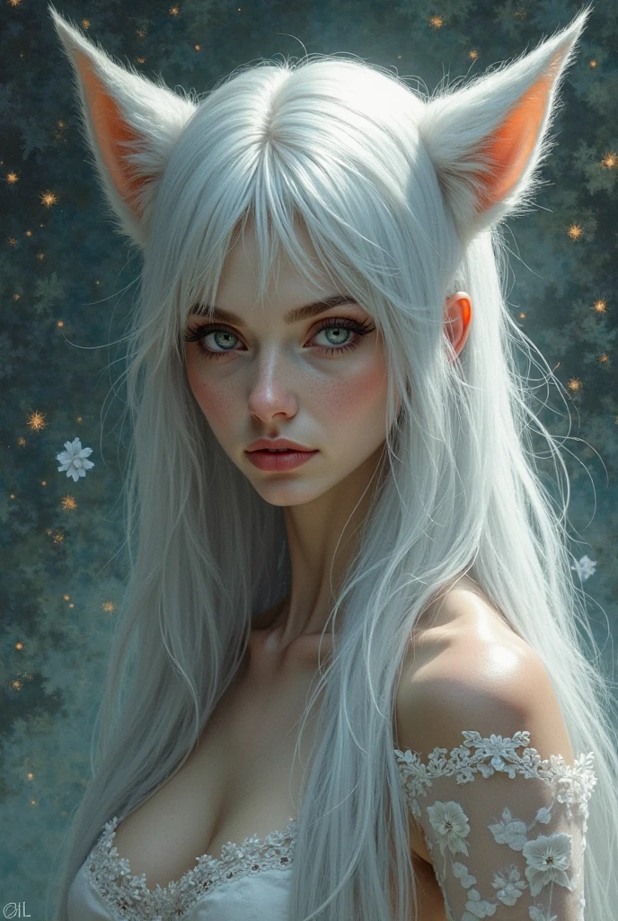 ((a young mischievous silver chanterelle the girl in the school shower:1.3, NSWF, slavic type of face)), ((stylish hairstyle of silver hair)), (there is a playful smile on her beautiful lips), (((huge fantasy eyes silver color:1.3), beautiful lush hair, autumn, red and yellow leaves, high detail, beautiful skin, small breasts, big fox ears and tail:1.4, maple, ash, oak, chestnut))