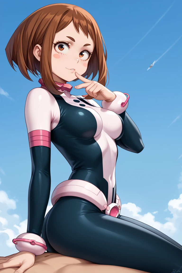 (burst into laughter),glasses,(colorful cycling uniform:1.4),(covered erectile :1.3),(Muscular:1.5),(cleavage cutout:1.3), (show off Cameltoe:1.3),(Cameltoe:1.4),(wet uniform:1.2),( through clothes),(top-quality:1.5)、(masuter piece:1.5)、(hight resolution:1.5)、(Raw photography:1.5)、realisitic、(covered erectile nipples:1.5),Photorealsitic、high detal、film grains、Detailed skin、Bloomlight、Symetrical、8K、extremely delicate and beautiful、illustratio、 1girl in, (cute face),(medium chest:1.3),braid ponytail,medium hair,red hair,Thin leg,delicate and pretty,(face perfect),beatiful detailed eyes,Real Human Skin,pores,loli face,(13yo student),(Peerless beautiful girl),Midsummer,midsummer sunshine