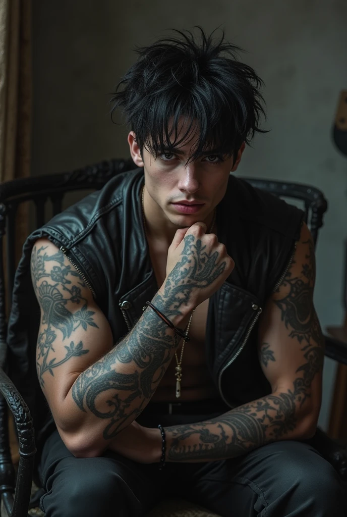 Highly detailed facial and skin texture、A detailed eye, masterpiece, gentleman