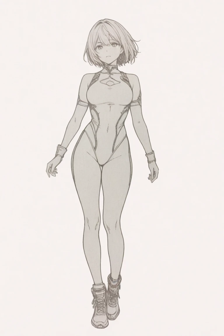 full body in image, simple hair, full naked man, naked body, male body, short hair, slender body, hot body, sexy male body, dinamic pose, six patch. detalied pose, body, simple background, expressive face, focus on face, line art, sketch