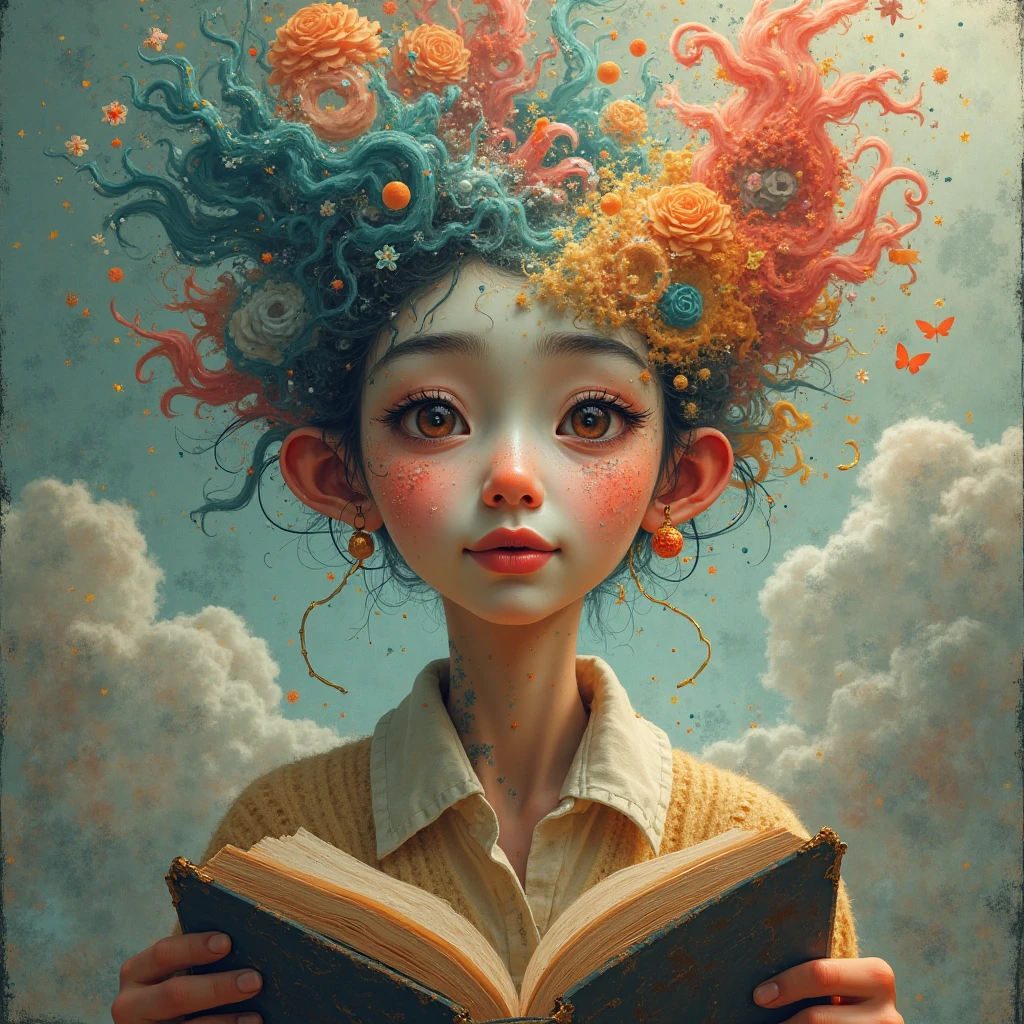 renaissance painting, black girl