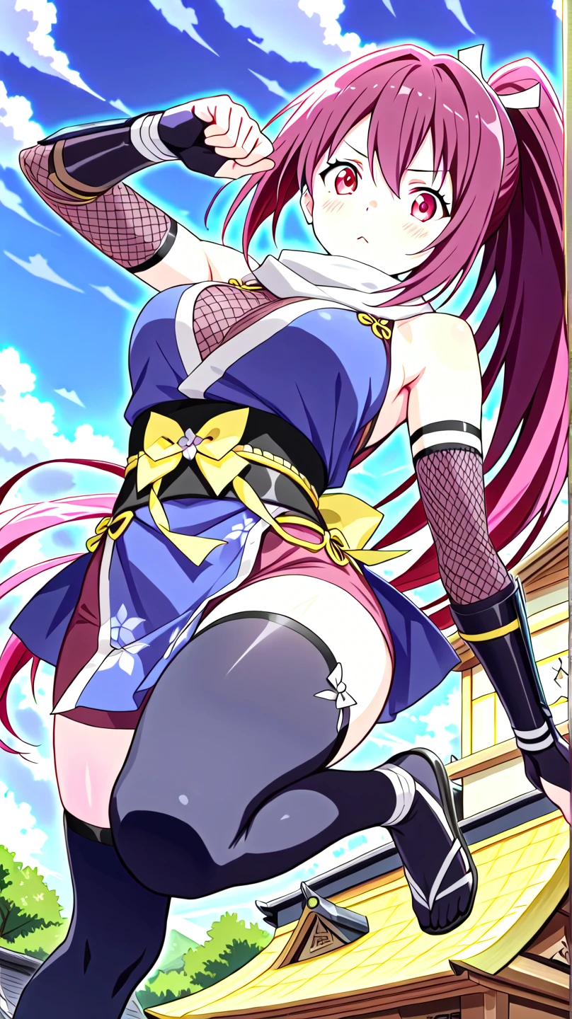 (masterpiece, best quality:1.2), 1 Girl, Solitary, Stand and split legs
