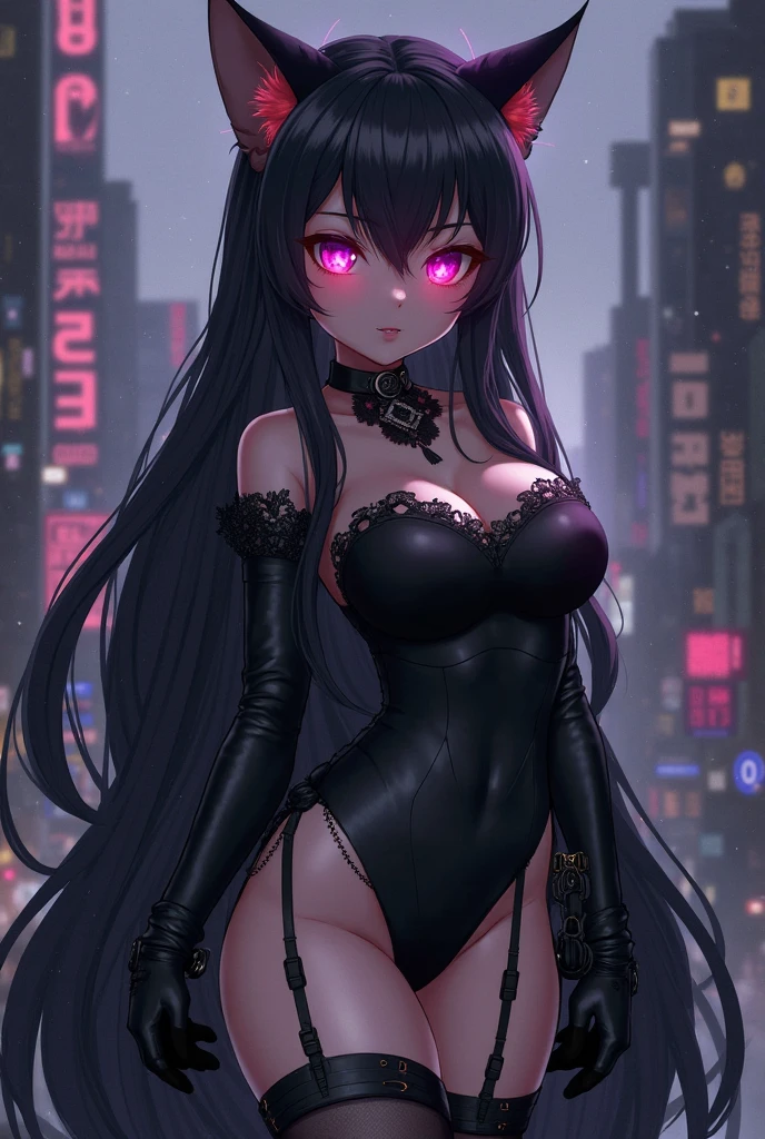 girl spacepunk,(1girl),((cute and beautiful black haired girl)),
(large :1.4),saggy breastsck wavy hair:1.35,absurdly long unkempt hair,messy hair,colored inner hair,ear breathing))),(((purple_eyes:1.3))),intricate eyes,beautiful detailed eyes,symmetrical eyes,((fat)),(((lustrous skin:bright skin: 1.5,skin tanned,shiny skin,very shiny skin,shiny body,plastic glitter skin,exaggerated shiny skin,illuminated skin,wet legs))),(spider lower abdomen,narrow waist,wide hip,athletic body,inflated legs,detailed body,(detailed face)),((perfect feminine face)),
cute,slutty,erotic,((nsfw)),
ryouiki,revealing clothing,show skin,(wearing a mechanical space body armor:1.3,micro armor bikini,bare legs),with micro clothes,almost totally naked,with little clothiny thong,generous neckline,(((wet clothes,intricate outfit,intricate clothes))),
dynamic pose:1.0,embarrassed,(centered,scale to fit dimensions,Rule of thirds),
cyberpunk city by the ocean at night, with bright neon signs and dark stormy clouds and puddles, scenery:1.25,nighttime, starry night, cosmos,Very dark night that makes the neon lights stand out, very bright neon lights,
artistic photography,(photography taken by sldr),highres, sharp focus,(ultra detailed, extremely detailed), (photorealistic artwork:1.37),(extremely detailed CG unity 8k wallpaper),((synthwave background theme)),(((vibrant colors))),intricate,(intricate background),(masterpiece),(best quality),perfect rendered face,perfect face details,realistic face,photo realistic,analog style,((intricate deta,(((realism))),