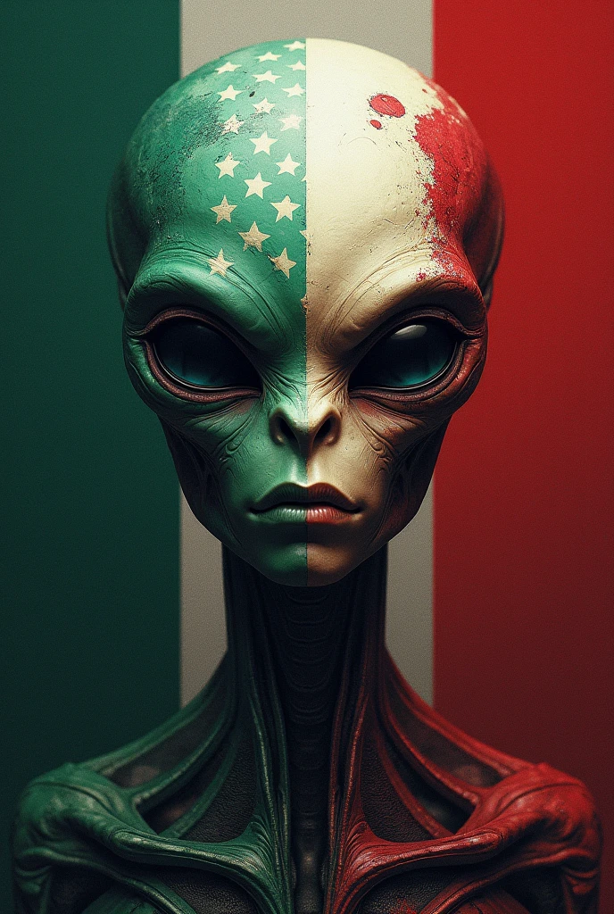 An Alien with the Mexican Presidential Sash.