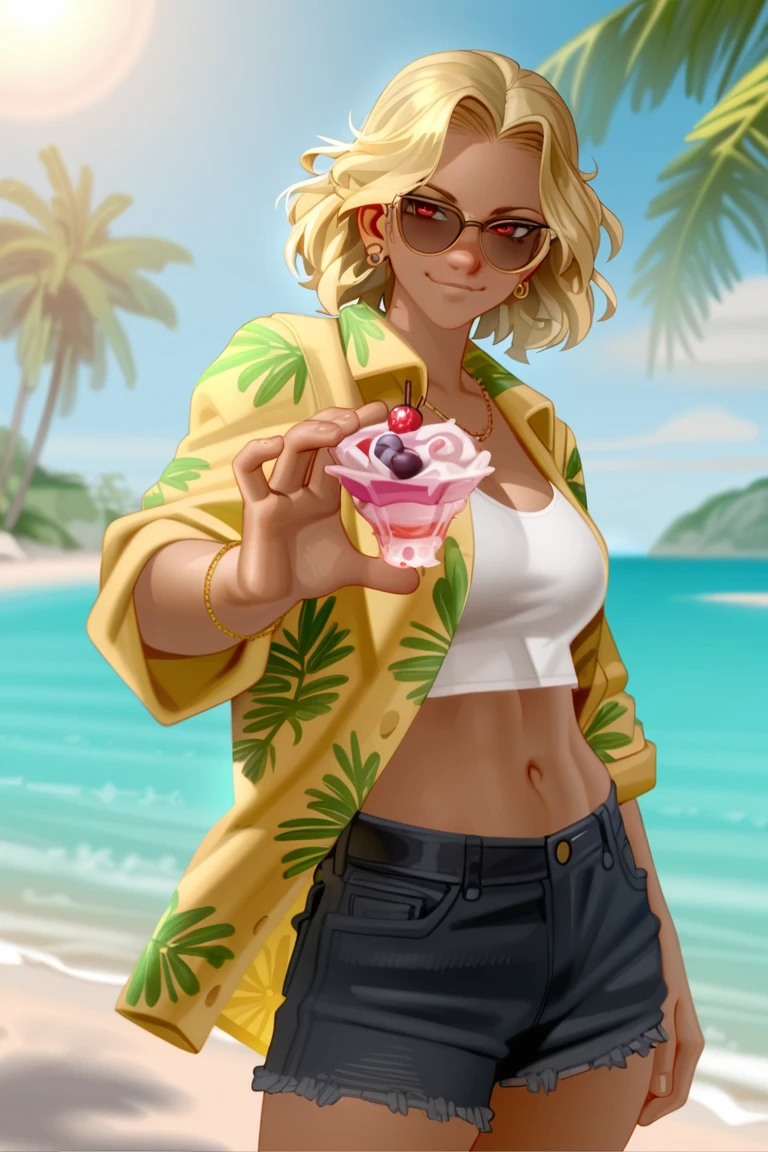 (best quality,4k,8k,highres,masterpiece:1.2),ultra-detailed,(realistic,photorealistic,photo-realistic:1.37),furry art,e621:1.4,furry and plush,furry cubs:1.6,short and petite,furry girl:1.7,fluffy grill,dog nose,soft and fluffy fur,seductive body,back turned towards the sun,face towards the camera,scantily clad,tropical beach,cinematic lighting,Masterpiece,Award-Awarded, Best quality, 16k