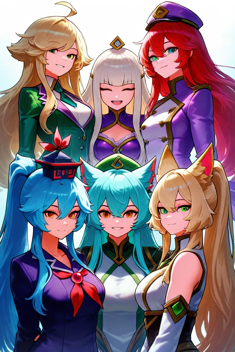 (Cute hips, ass to ass, side by side, focus ass, close contact girls:1.5, closeup ass, ultra close distance ass shot:1.5, hero rubber suits, heroine rubber suits, clothing ), (Back shot, from behind), Outrageous resolution、hight resolution、(masterpiece:1.4)、ultra-detailliert、Crisp details、Dramatic and photorealistic pictorial art、Super Sentai Series、Megaranger、Hero Mask、(reddish、verdant、A black、amarelo、pink there、Fivesome)Righteous heroes、