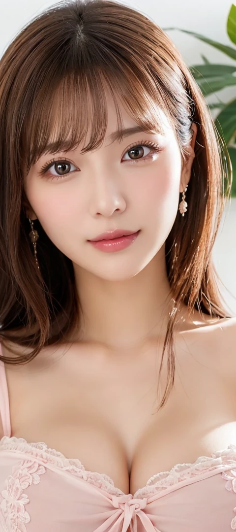 (masterpiece:1.3), high resolution, ultra detailed, extremely detailed CG unity 8k wallpaper, realistic, photo-realistic, RAW photo, beautiful detailed face, pale skin, realistic glistening skin, detailed cloth texture, detailed hair texture, Perfect body, Beautiful Face, accurate, Anatomically correct, Highly detailed face and skin texture, natural neck length, (beautiful hands), (fair skin:1.1), (well-aligned teeth:1.1), (Sweaty skin:1.2), 
BREAK, 
Detailed eyes, symmetric eyes, Light Brown eyes, Double eyelids, Thin eyebrows, (Glossy lips:1.4), ((A face with waiting for a kiss:1.2)), (blush:1.1), (A sparkling small hair accessory:1.1), 
BREAK, 
(A classy and Cute woman1.3), (nude, nsfw, nipple, navel:1.4), 
BREAK, 
medium large breasts, slender figure, firm abs, 
((random hairstyle, black hair, wavy hair, medium hair, asymmetric bangs:1.2)),  (Close up shot:1.2), (looking at viewer), (beautiful smile:1.1),  From above, 
BREAK, 
 (((A view of mountain:1.3))),
