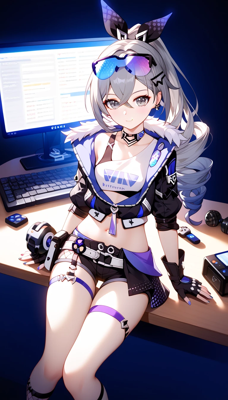 solo,1girl,translucentboobs,robot joint,