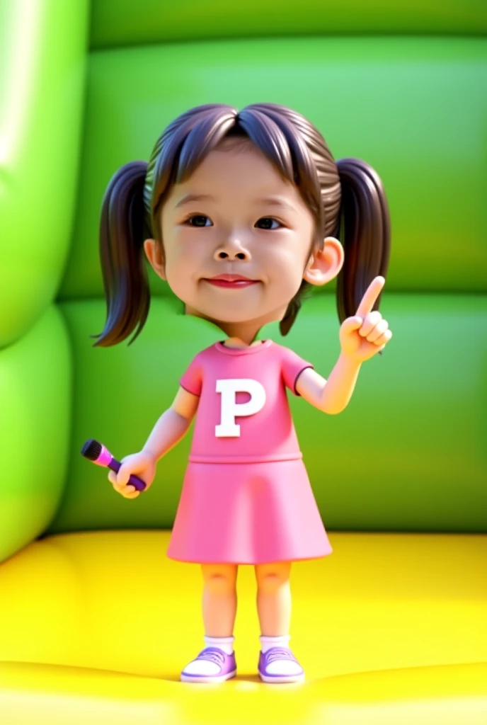 super bonito IP menina por pop mart, olhos brilhantes, querubim,Vestidinho branco, argila, Modelos, um brinquedo de caixa cega, Brilhante e delicado,fundo limpo, Bom brilho, 3D rendering of,best quality