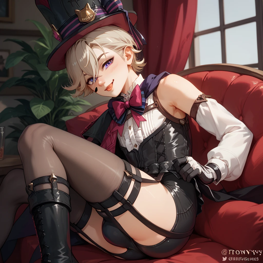 (Best image quality, masterpiece:1.2), (Ultra high definition illustration), (Very beautiful little ones:1.3), (12 years old:1.3) (1 girl:1.2), alone, Browsing Caution, (Shoot from very low:1.3) ,(Condescending look:1.3), (Gorgeous Queen Blue Black High Leg Leotard Dress with Roses Sleeveless:1.3), Sit on the throne chair, Queenの王冠, (Underarm), Spread your legs, White panties:1.3), whole body, Round baby face, (Glasses, Blonde short cut), (White thigh-high pantyhose:1.3), (Wicked Smile, Nasty expression), Luxurious palace room, Fancy Room, RPG Royalty,、、, , Queen'Crown, (((((Open your feet wide Showing off pussy:1.5))))、Underarm, Wicked Smile, Mean face, A girl's bratty smile, Luxurious palace room, Fancy Room, RPG Royale, Beautiful feet, Show the soles of your feet,