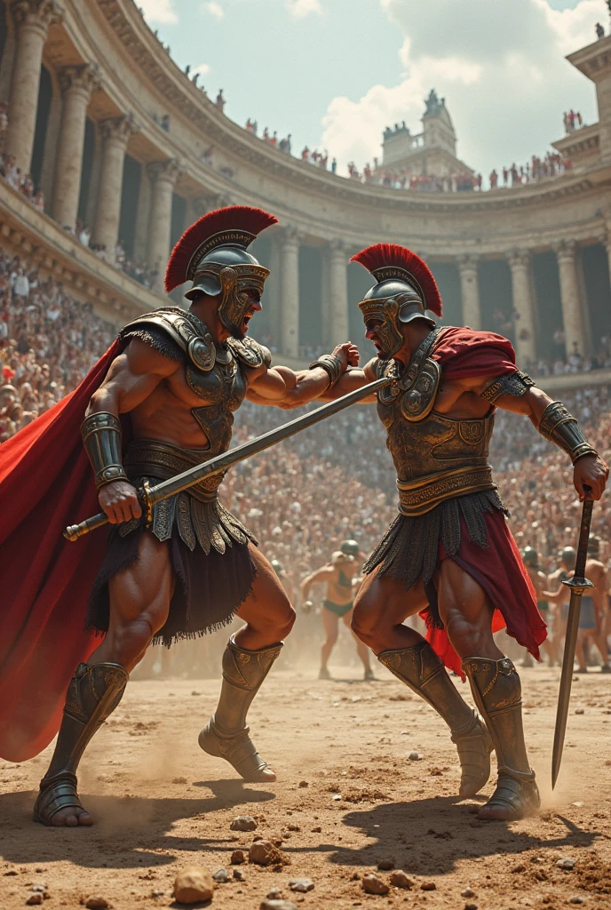 Spartans fighting amongst themselves