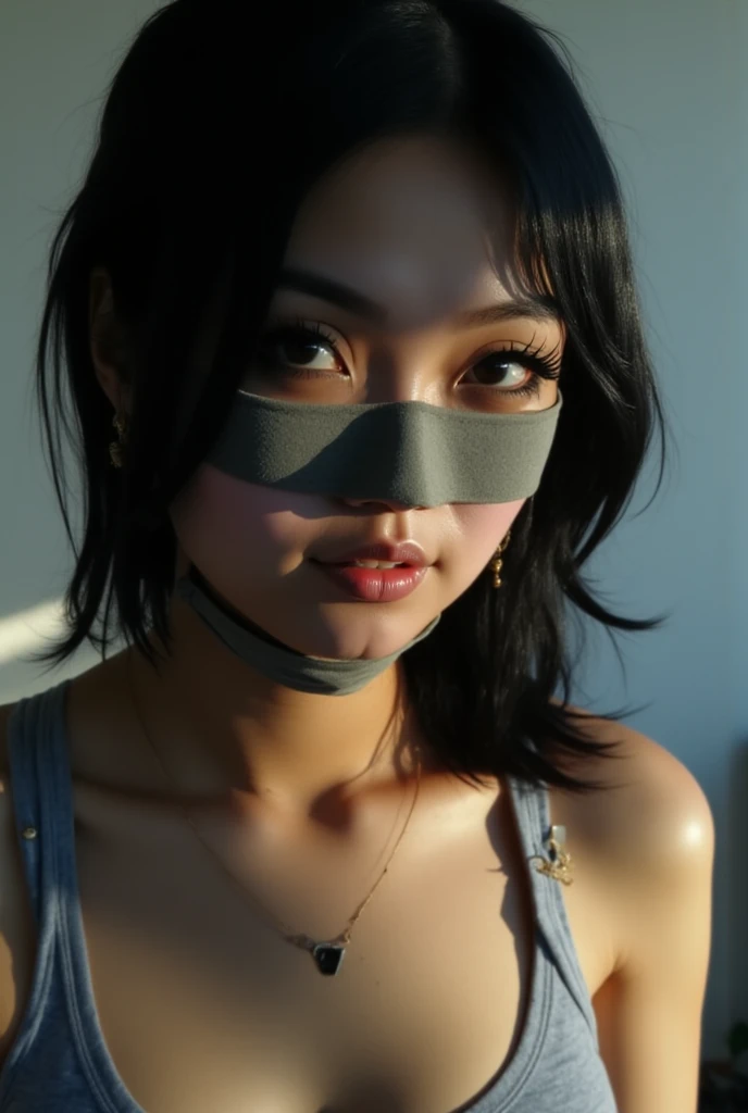 8k, Photo brute, meilleure qualité, la maîtrise, réaliste, photo-réaliste, regardant le spectateur, cheveux blanc châtain, jeune, visage, une seule fille, 20 ans, sexy, Lumière douce, 1 fille, visage extrêmement beau, proportions corporelles parfaites, Distance focale, bousiller, Coiffure décontractée, sourire, gros yeux, Yeux détaillés, asiatique, lèvre détaillée, lèvre pulpeuse, yeux clairs, visage fin, 20 ans