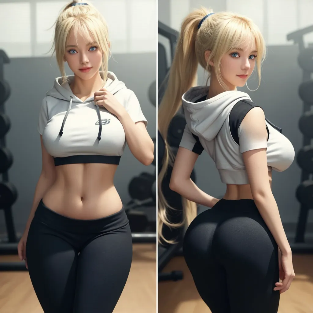 arurinh, (brushing) (brushing), waist up, avades, long straight lift hair, dynamic pose, model photography: photography, HD, high contrast, sharp image, mastery, balanced eyes, CG rendering, small skull, clavicle detail, (top quality detail: 1.2), realistic kei, 8K ultrafine, High quality textures, fine textures, fine indications, high detail, very fine CG, high quality shadows, beautiful and delicate eyes, freedom, beauty, small breasts, tall, blurred background, lime colored gym clothes,