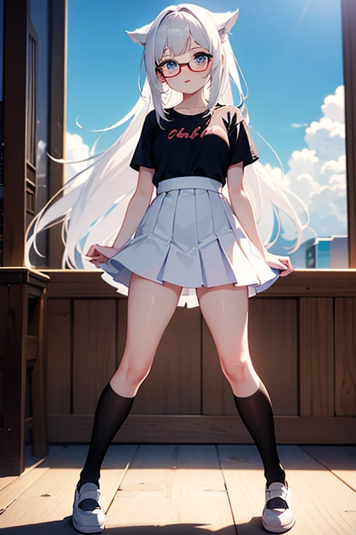 ((((Best Quality, 8K, 32K, masterpiece, 1.2)))),{{solo}},nsfw,{{{Artist: GirlfriendMix's style}}},((perfect beautiful face:1.2)), wearing , windy skirt, showing panties, embarrass, see through panties, ((a lot of public hairs:1.3)),