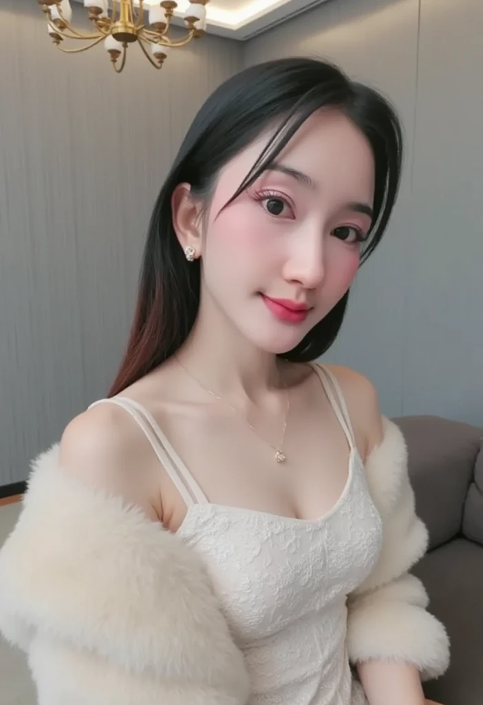 Tabletop, Highest quality, shape, Very detailed, finely, High resolution, 8k wallpaper, 完璧なダイナミックな構shape, Beautiful and detailed,ランダムなcute髪,,Natural color lip, Bold sexy pose,smile、20-year-old girl、cute、Looking into the camera,Always blur the background,Perfect and beautiful face,Slim face and figure,Big eyes、Putting on gal makeup,Small face,Shooting from below、smile,Blurred Background,Elegant feminine face、Cyberpunk Fashion、smile、Cosplayers