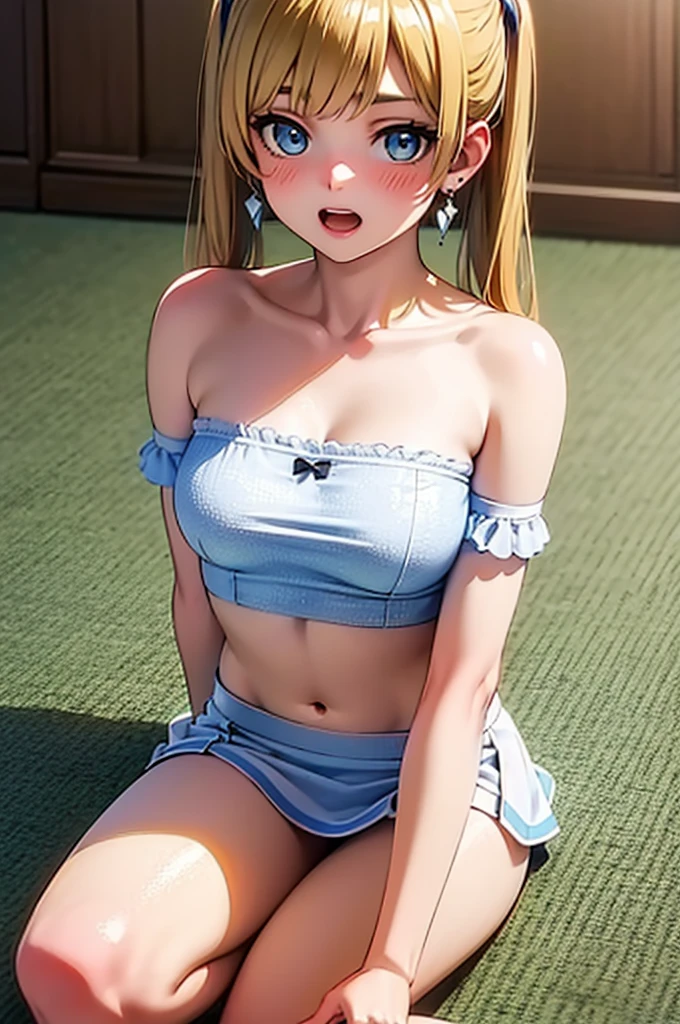 (masuTepiece), BesT QualiTy ulTra deTailed,, Expressive eyes, face perfecT giganTic breast Laughter closes mouTh big
(((barechesTed))) Mami Tomoe of Madoka Magica MuskeT sexy pose
bewiTching smile compleTely (clavicle:1.0)(((30 years old))) (((Hiccup Lips))))(Curvy))big buTT
shorT sweaTer ulTra high res PhoTorealisTic drink Tea sweaTer milk bag金髪、lipstick