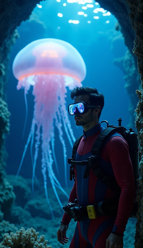 movie still of charliekirk person low wide angle shot delivering a alien from his man papoose on an alien spaceship with cyborg alien women color film still from 1 9 8 9 movie leviathan. with a life preserver in his hand is screaming at the camera , by Kent Monkman