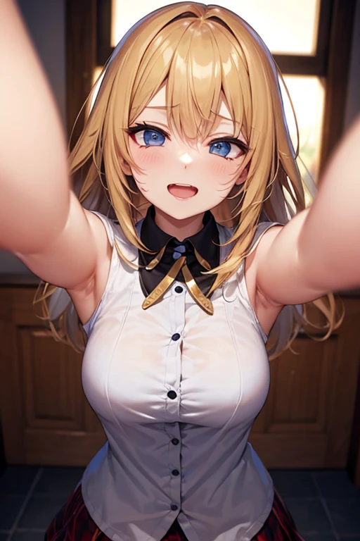 Firstperson view of an girl, doing an selfie in front of an mirror. (Firstperson view of an girl!!!), Add an Boy