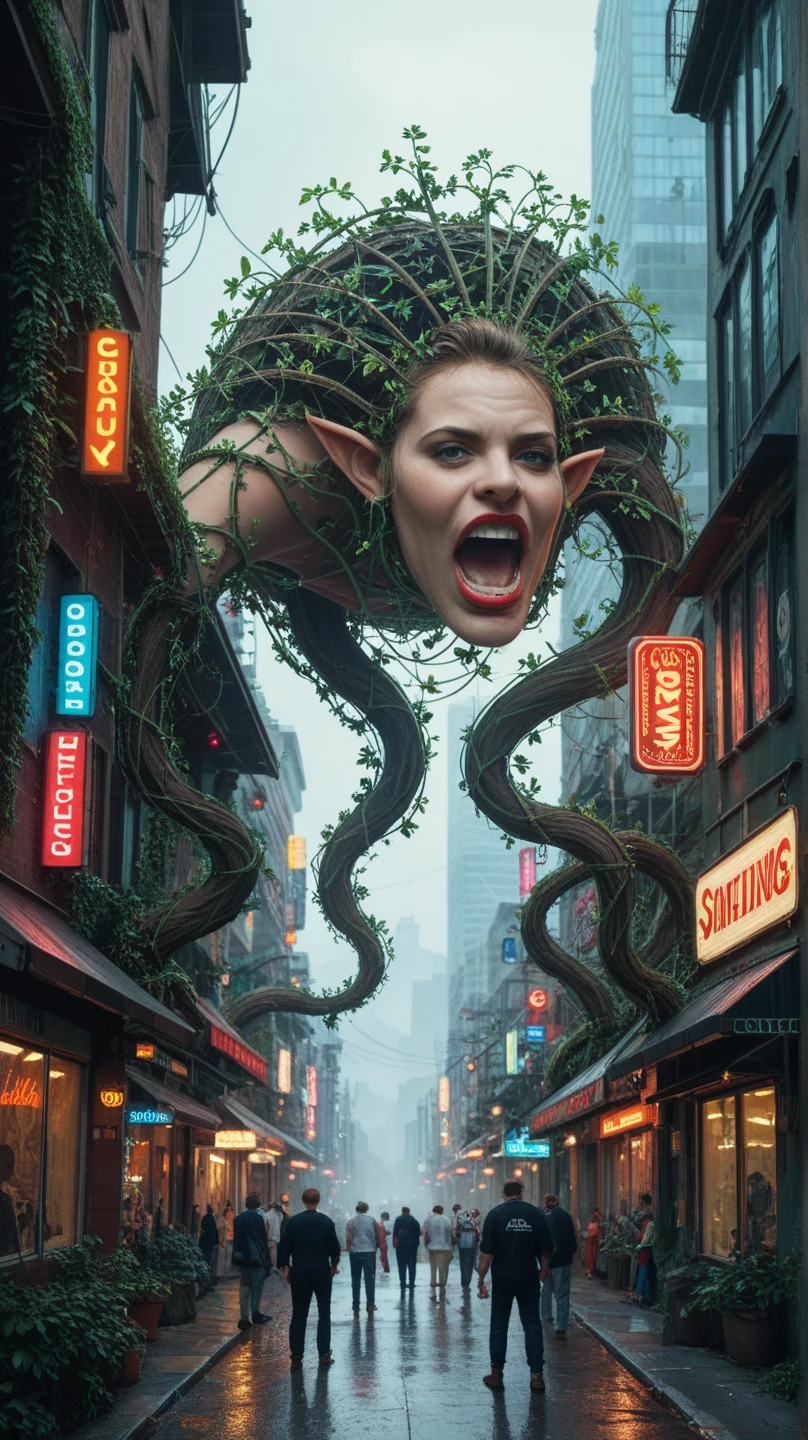 zombies, a post-apocalyptic garden, plant tentacles binding zombies, highly detailed, dark fantasy, cinematic lighting, dramatic composition, hyper-realistic, 8k, intricate details, lush vegetation, twisted roots, shambling undead, gnarled branches, vivid colors, photorealistic, masterpiece