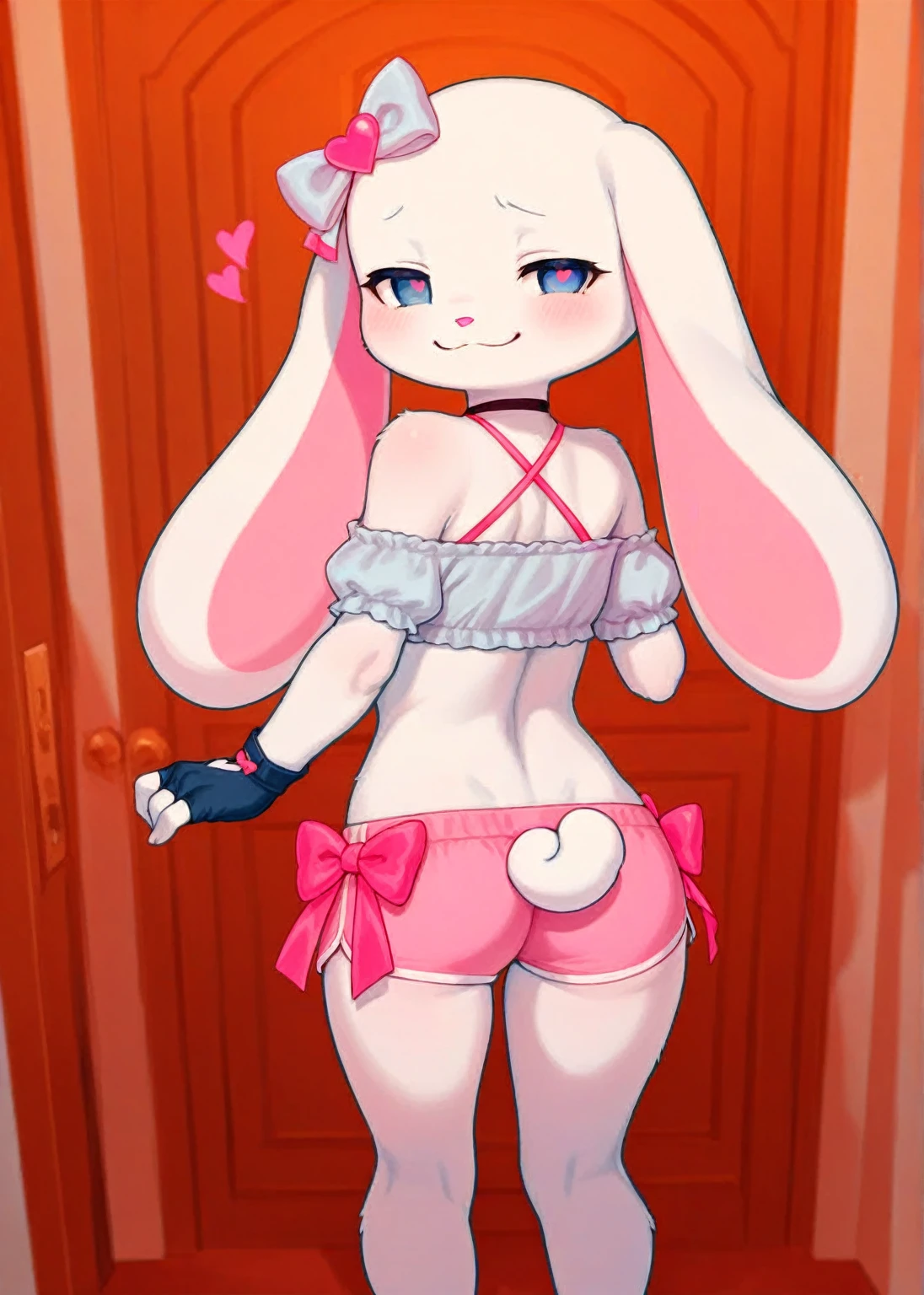 (((e621))),by whisperingfornothing, by teranen ( masterpiece, best quality1:1), sensual, solo, Perfect face, (((Rabbit))), 1girl, fluffy; (((trans))),((small breasts)), Blue eyes, cute expression, perfect anatomy, beautiful scenery, detailed face , ultra detailed, best quality; Pink lace dress , stockings ,in basment ,looking at viewer, sexy, (((Sad))), ((Crying)) , (Dynamic pose: Hands tied above head up, furry, ((penis: ejaculating,)),(( excessive amounts cumm ))
