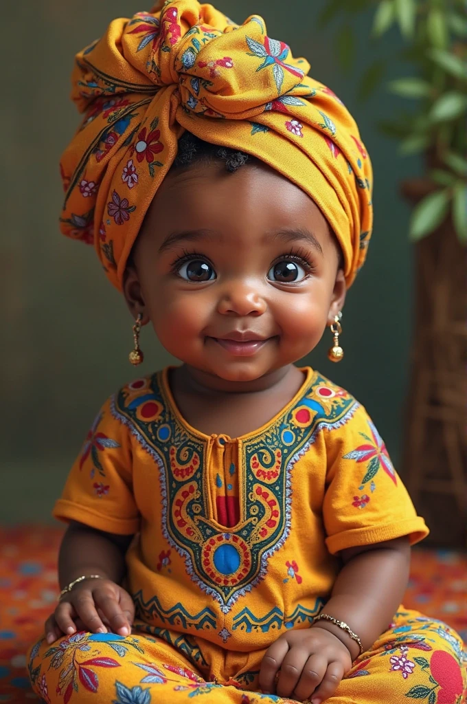 blue ocean eyes, black baby.