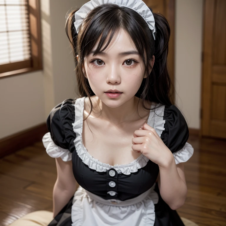 boy anime dressed as maid