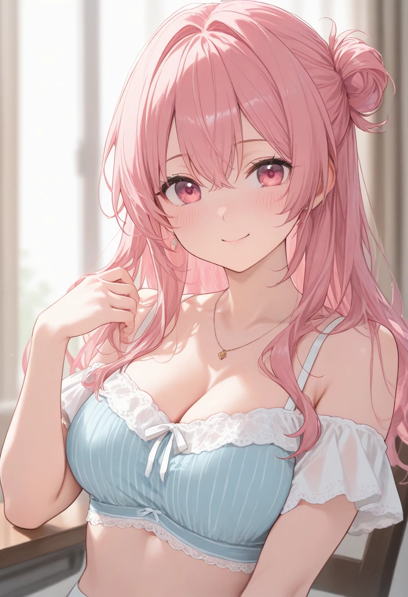 {{{{{16k,Ultra High-resolution realistic photograph of neat virgin first-year junior high school girl's in loungewear with junior high ribbon as pretty as a actress in flower garden, She's in the first year of middle school, but she's too well developed, her F-cup cleavage tits are too beautiful}}}}},{{Extremely detailed}},{{{{{dye her cheeks flush and integrated her head pure small, thick lips, Enchanting thick gross idol's Lips}}}}},{{{{{the bang hair}}}}},{{{{{with deep and sexy cleavage, She get more attractive and smoother her body, her expression and appearance are transformed into that of a pure, Her shame when her loungewear is rolled up exposing her body, Her white tits are so fluffy, and are depicted in great detail, cutely budding nipples, but her sex appeal from her cleavage fills the room, she is still tiny, but her bodyline and tits and hips are getting sexier and Cute, She has been reborn as a beautiful, sexy, one-in-a-thousand-year girl with a sparkling aura of cuteness, Her pussy and clitoris are Beautifully shaped, cherry petal-like thick labia majora and minora}}}}}