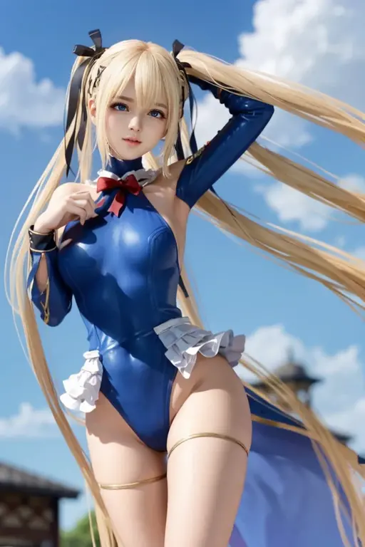 1 Female,Blonde,12 years old ,((Anxious expression)),Beautiful breasts,(((Sexy magical girl white and blue high-leg bodysuit)))(())(((Blushing、Surprised expression)),((())),((( Portrait))),blue eyes,(((The front hair is even)))()street,crowd(Magical Girl Hair Ornament)、(cum in pussy:1.3)