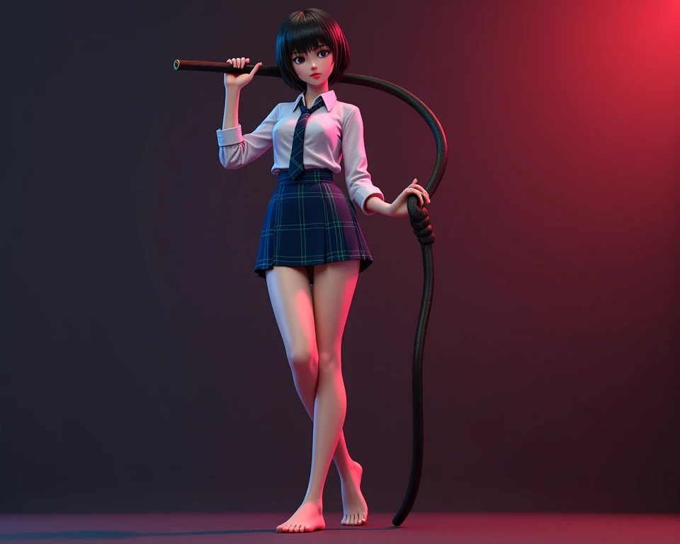 cartoon of a woman in a white dress holding a baseball bat, she is holding a katana sword, inspired by Torii Kiyonobu I, gapmoe yandere grimdark, unsheathing her katana, gapmoe yandere, yandere intricate, yandere. tall, pinup. lord of daggers, she is holding a long staff