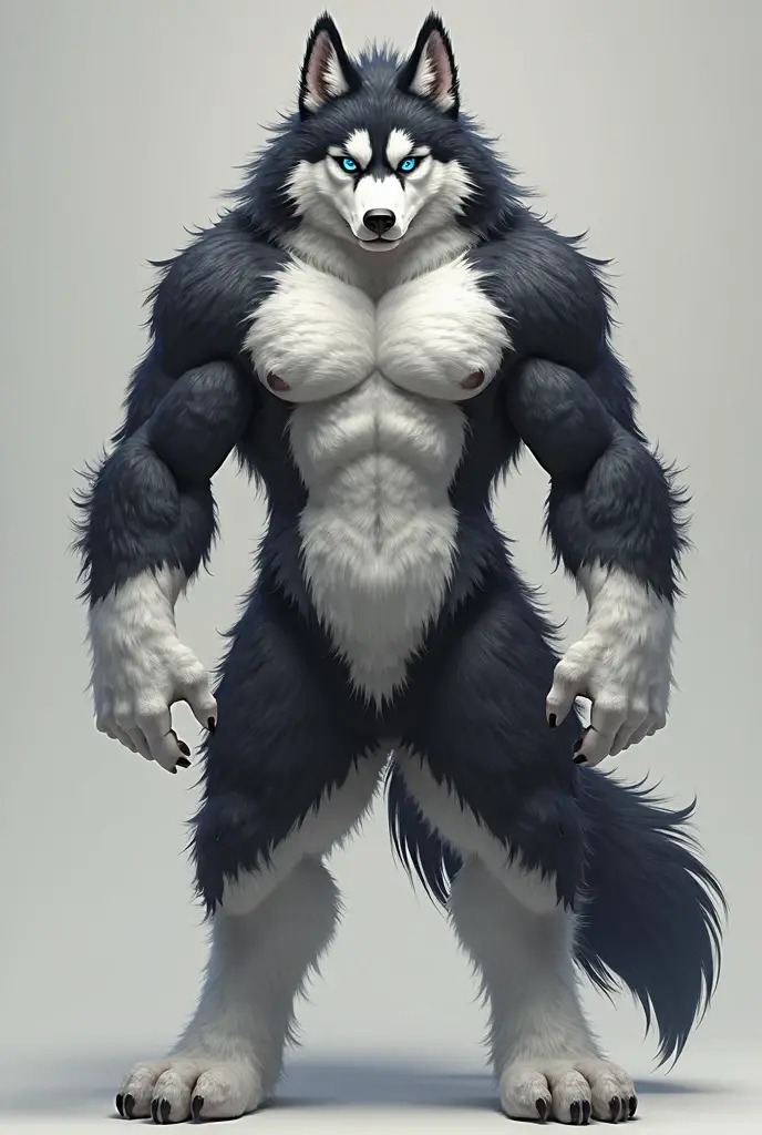 Realistic ripped muscular teen white furry fox-dragon, yellow eyes, cute face, full naked, round chest, big breast, huge white wings, white fur, torn black briefs, bulge in crotch