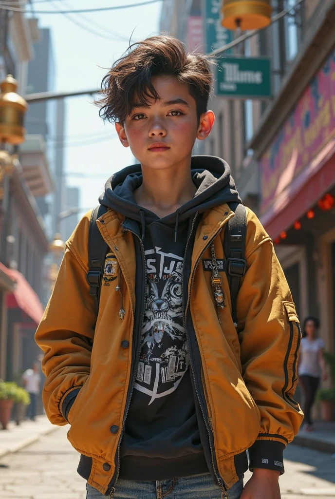 Korean boy who look like woo ji-ho but with super cute face pale skin and adult face but cute