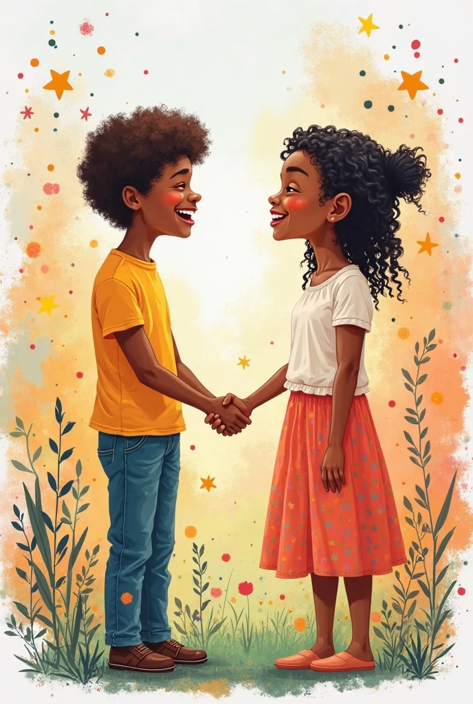 Magazine cover that talks about physical and mental disabilities in people of all ages and genders, the cover has no letters, but it is very attractive to the reader, The predominant color is yellow, In this one there are also 2 children