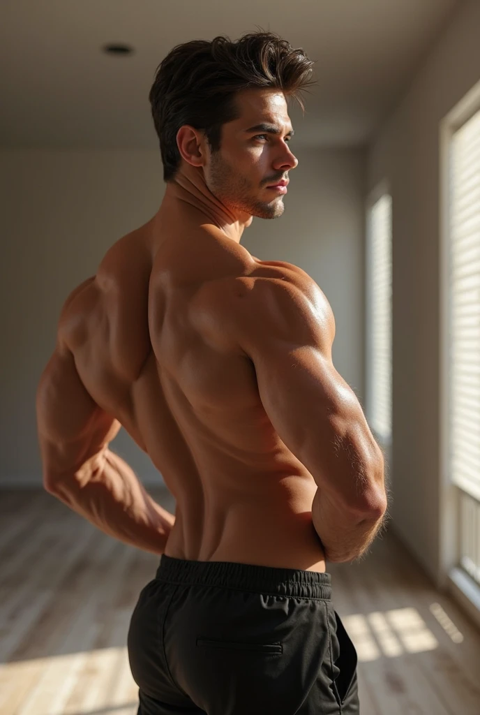 Male ass in thong 