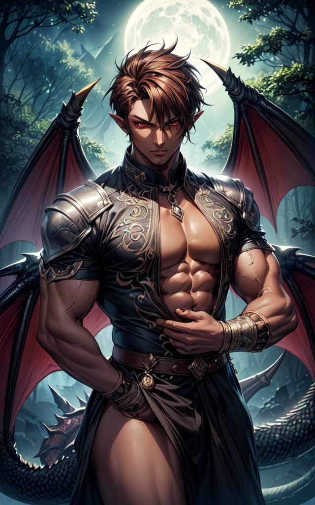 Huge muscles,Huge crotch bulge,Ashton,Robe,Two Dragons