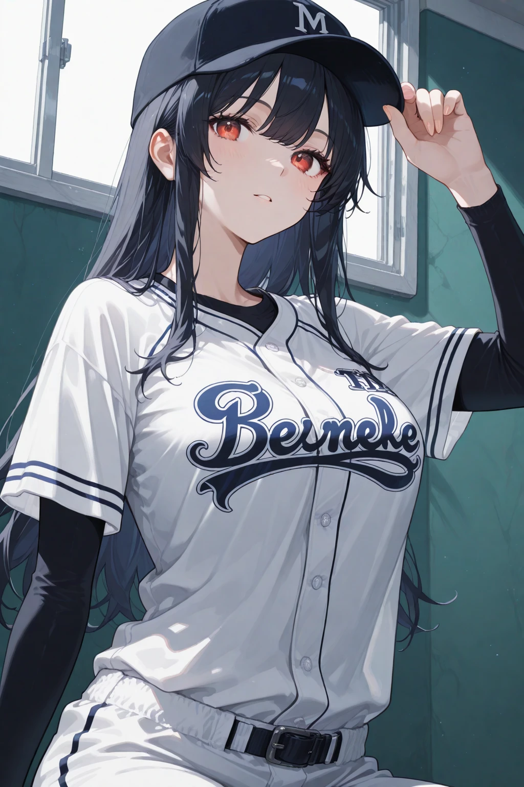(masterpiece, highest quality, super detailed), (figure), (detailed and beautiful eyes), (1 girl), (alone), looking at the viewer, cowboy shot, embarrassed face,  better hand, perfect hands, five fingers,spread legs,(cheerleader),Mansuji,transparent nipples,oily skin,(((semen))),sex,beautiful eyes,semen