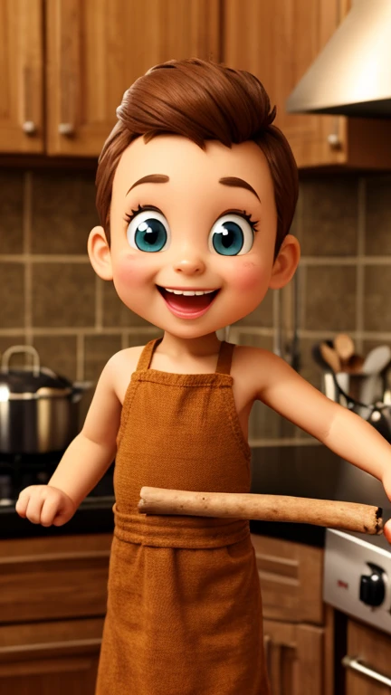 Child sitting smiling