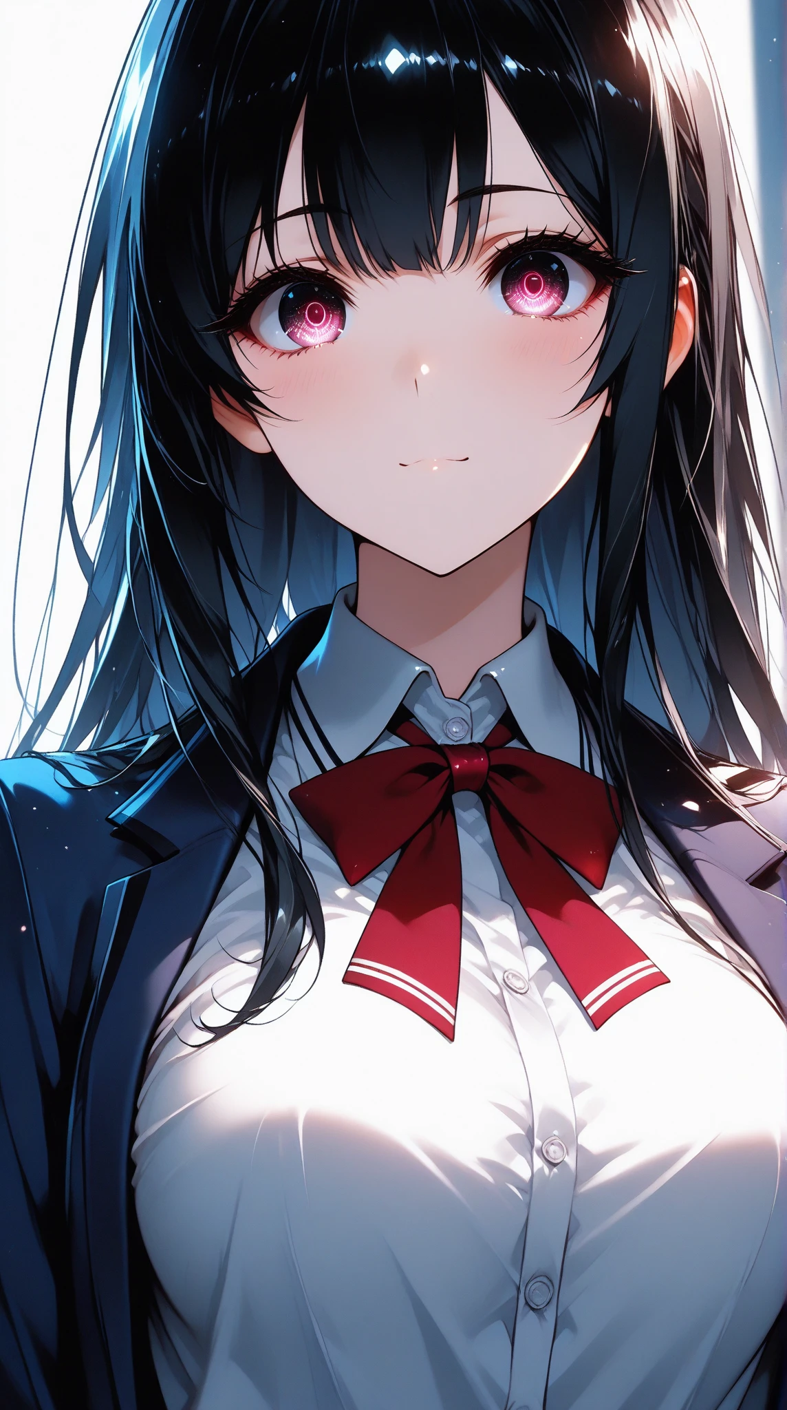 Sakurajima Mai,conejita,Uniformes，Camisa blanca，corbata roja，cara de ahegao, sexy, caliente, ocean park，estilo de portada hentai，hentai cover title,8k
