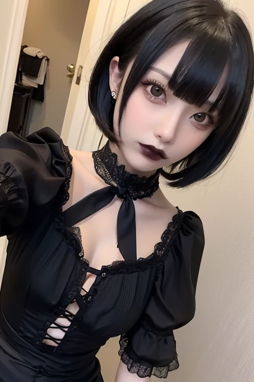 ((Beautiful Face:1.4)), (Purelos Face_v1: 1.0), Half Body,((White simple background)),14 year old girl with big breasts wearing maid uniform (Gothic style) 、Golden body proportions、disheveled blonde hair  ,(Highly Detailed CG Unity 8K),Red-faced and shy,Detailed, Accurate, Dramatic realism art, CG, 3d, 8k 4k,((Natural big breasts:1.2)),(((Upper Body)))