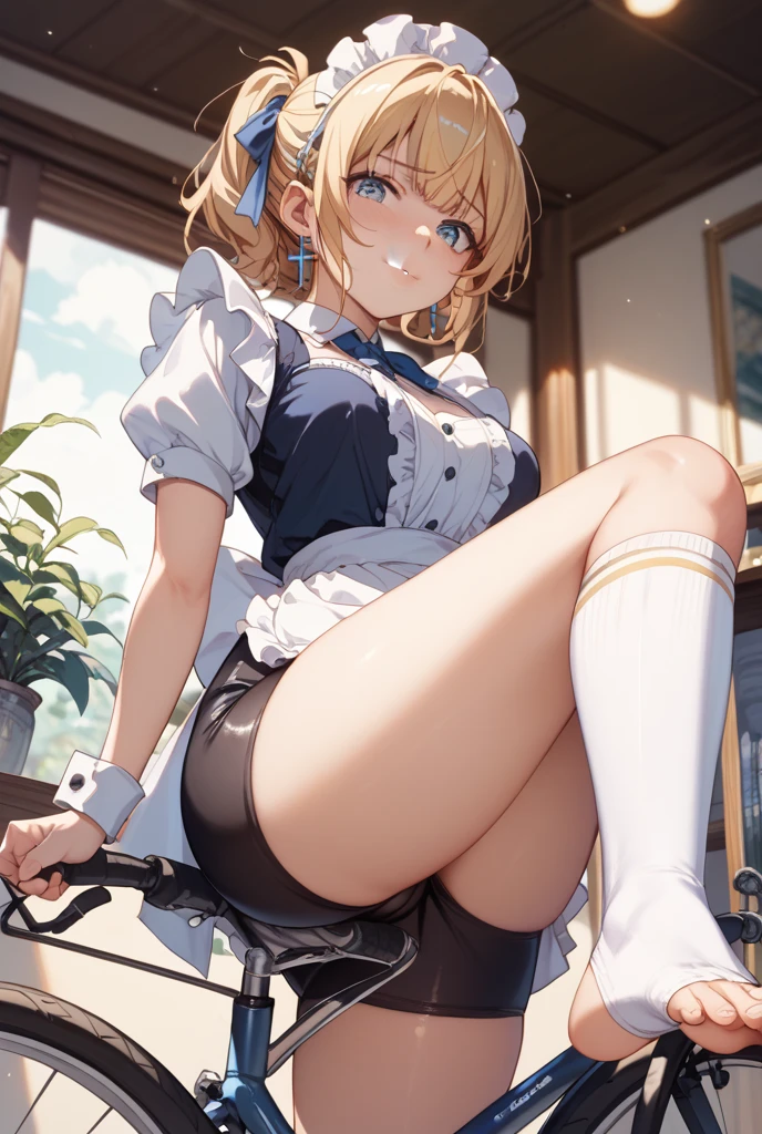 One Woman、Many guests、Being petted、cash register、Beauty、Gal、Convenience store uniforms、FamilyMart Uniforms、Large number of guests、prosperous、Short skirt、コンビニclerk、clerk、Age 25、Looking down at the viewer, ponytail、Reggae Dance、bra, Highest quality, Focus on the thighs, smile,panties、Plump thighs、Big 、Big Ass、 Blonde,My thighs are steaming between my legs 、Sweaty Pantyhose、パンストの下のpanties、Sit at the counter、Angle from directly below、Shake your ass obscenely、Acme convulsions、Obscene sound effects、Naughty sound effects、Rubbing the crotch at high speed