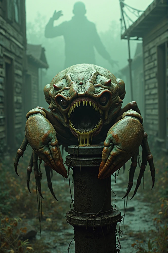 A brave adventurer is devoured by a terrifying mimic:1.9、A monster disguised as a treasure chest、Big fangs、Blood、Scream、Dark and gloomy cave、Dark fantasy、Horror、oil、(Highest quality、8K、High resolution、masterpiece:1.2)、Super detailed、(Real、Photorealistic、Photorealistic:1.37)、HDR、Studio Lighting、Extremely detailed depiction、Dramatic lighting、Cinematic、Moody atmosphere、Rich color palette、Dramatic Shadows、Ominous atmosphere