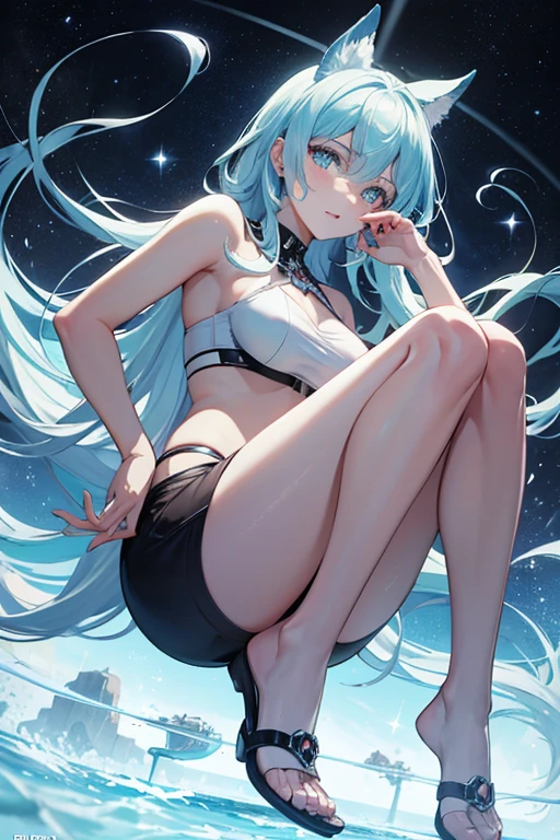 (8K, Best Quality, Master Piece: 1.2), Super High Resolution,sissy boy,nsfw,small nipples,big penis in the side-tie panties bulge crotch ,open legs,cum