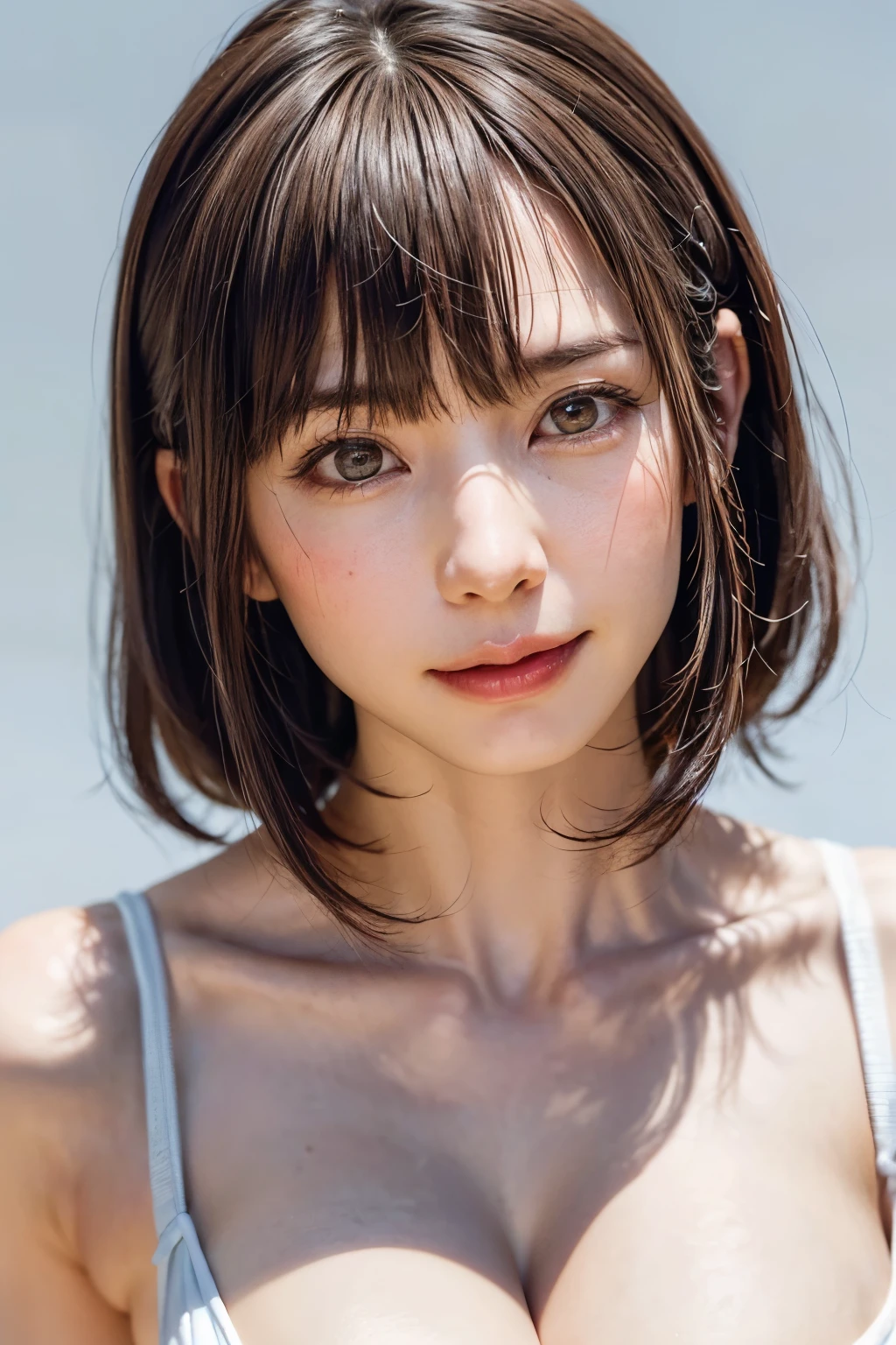 (Representative works:1.3)、(8k、Realistic、RAW Photos、Best image quality:1.4)、(30 year old mature woman)、Small face、Beautiful Face、(Realistic Face)、No makeup、Natural Makeup、light makeup、 (Dark brown hair)、Beautiful hairstyle、Realistic eyes、Beautiful details、 (Realisticな肌)、Beautiful Skin、 (Casual Fashion)、 Confused、 charm、超High resolution、Ultra-realistic、 High resolution、Golden Ratio