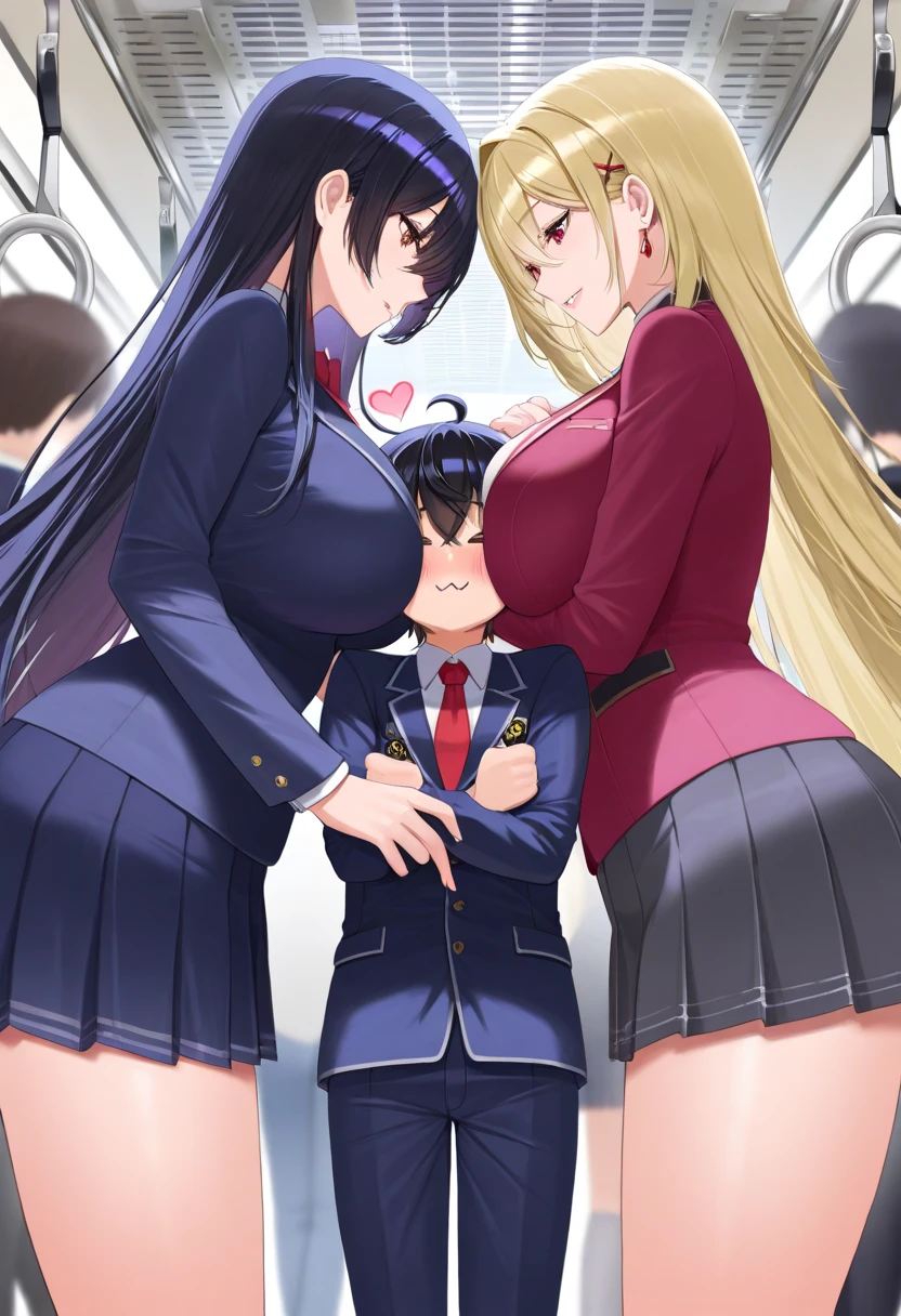 (NSFW:1.5), masterpiece, (realistic, photo realistic:1.2), ((highest quality), extremely fine and beautiful, beautiful face details, real human skin, realistic, photorealistic, From below, sakurajima mai, black long hair, bangs, hairclip, purple eyes, hairclip, (black bunnysuit), strapless leotard, bare shoulders, bare arms, (rabbit ears), (black pantyhose), Tiny breasts, Cowboy Shot, (Sex with multiple men:1.3), Spread legs, Lying down, Exposing breasts, Cute face, Expressionless, Outdoor, crowd of boys