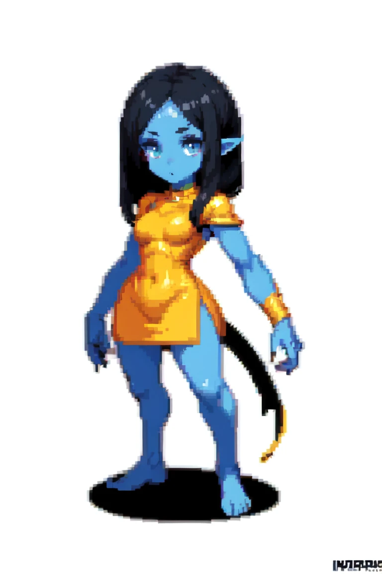 side view, a full body zumbi, simple background, flat colors <lora:vscharacter64-v1:0.85>