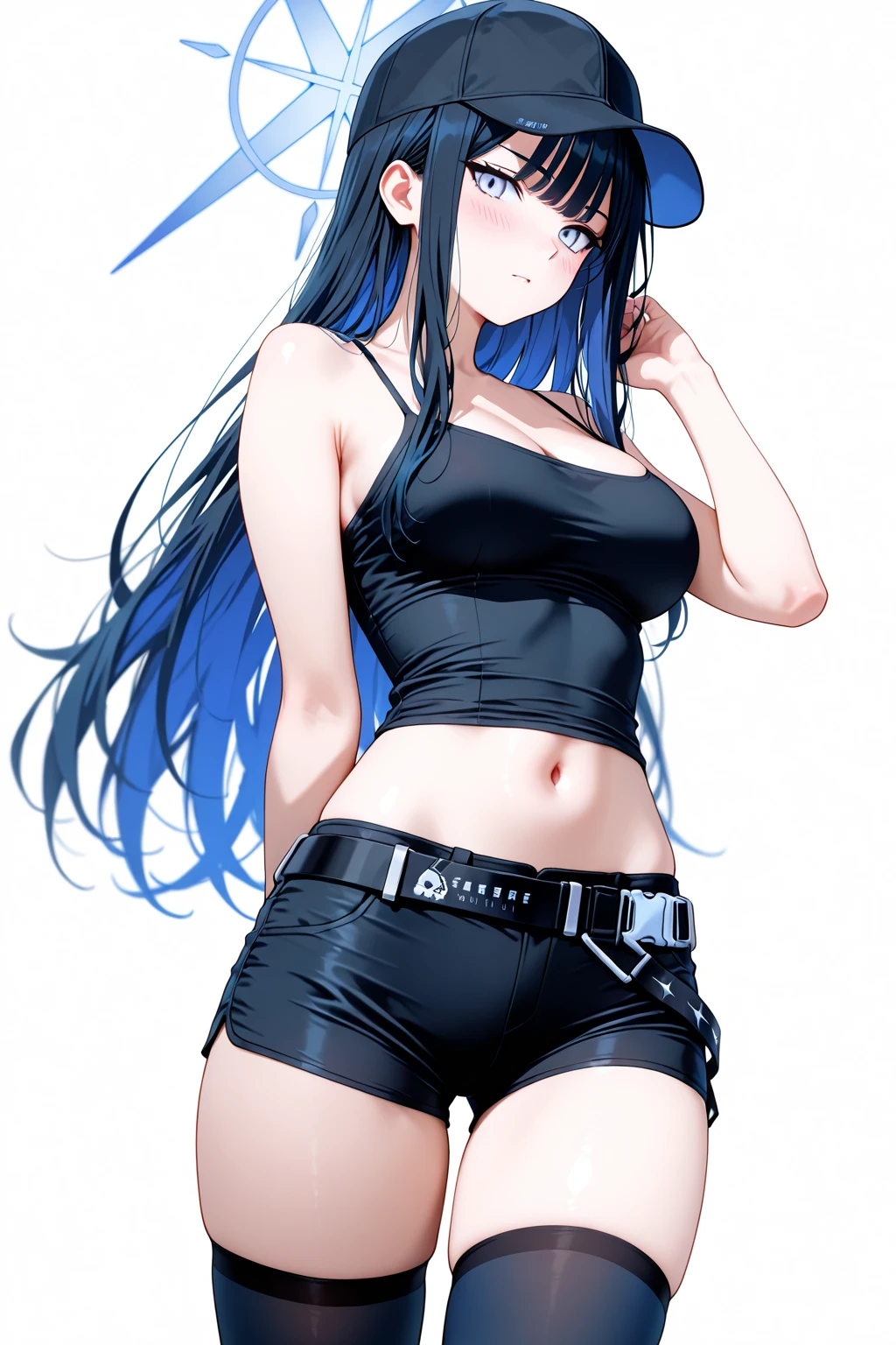 (Hinata Hyuga, muito sensual, com roupas de funkeira, brasileira, rio de janeiro, dancing funk, rebolando, bunda grande, pernas grossas, usando um short jeans curto, usando uma mini blusa, umbigo com pirsing, sneakers Nike, cabelo grande, Speaker behind, muito realista, extremamente sexy, 8k, 8k extremamente detalhado), (um extremamente delicado e bonito), (obra-prima), (melhor qualidade: 1.0), (ultra highres:1.0)