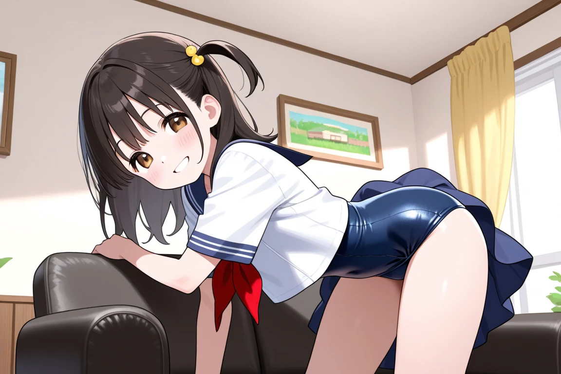 ((Authentic quality:1.5)),((American)),(highest quality), 1 person,wonderful ,blush,Smile of shame,((Child :1.5)),((135 cm:1.5)),(((((Browsing Caution))))),(nude),((A little lazy)),(Sneakers),(spread Pussy)),(((Smile))),((Japanese Idols)),(((Pussy/vagina))),(spread her Pussy),(Uterus,Urethra),(Spread your legs,Pussy focus:0.5),((difficult)),Spread your legs, I'm about to be raped, wet Pussy, Grab the leg,((Tokyo Megacity:1.3)),((Sexy White Red Cheerleader Costume:1.5)),Sports half tank top,,((Turquoise Eyes/Cute droopy eyes)),((Gray Hair)),Long Hair,