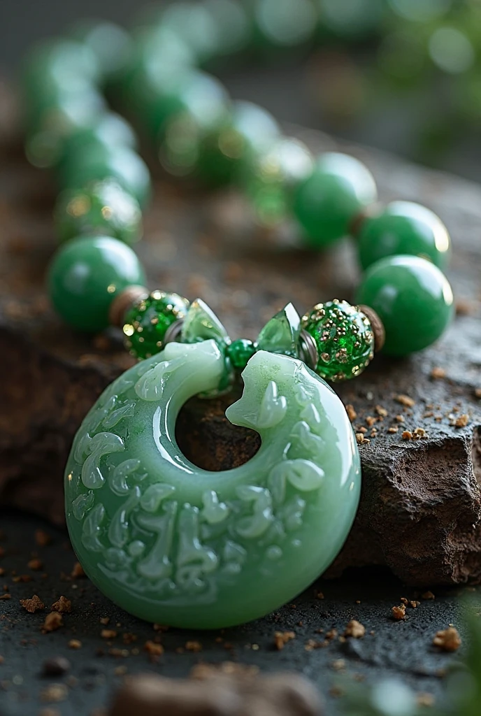 jade necklace design
