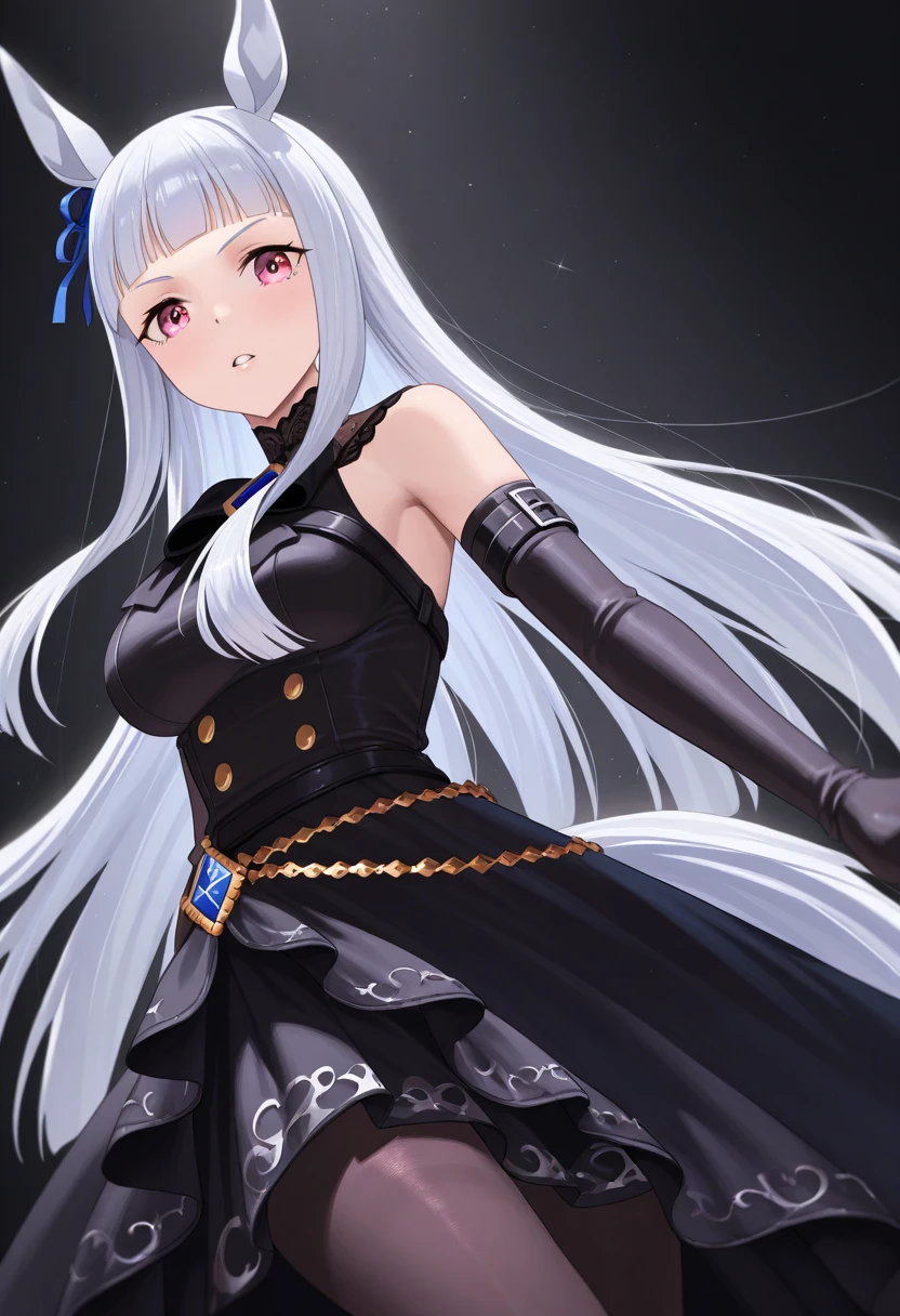 <lora:jade_v1.0:0.8>,jade\(azur lane\), hair bun,,uniform,skirt,hat,white_gloves,looking at viewer,indoors, smile,from behind, arm support,ass, masterpiece, best quality, extremely detailed face, sharp details, high contrast,