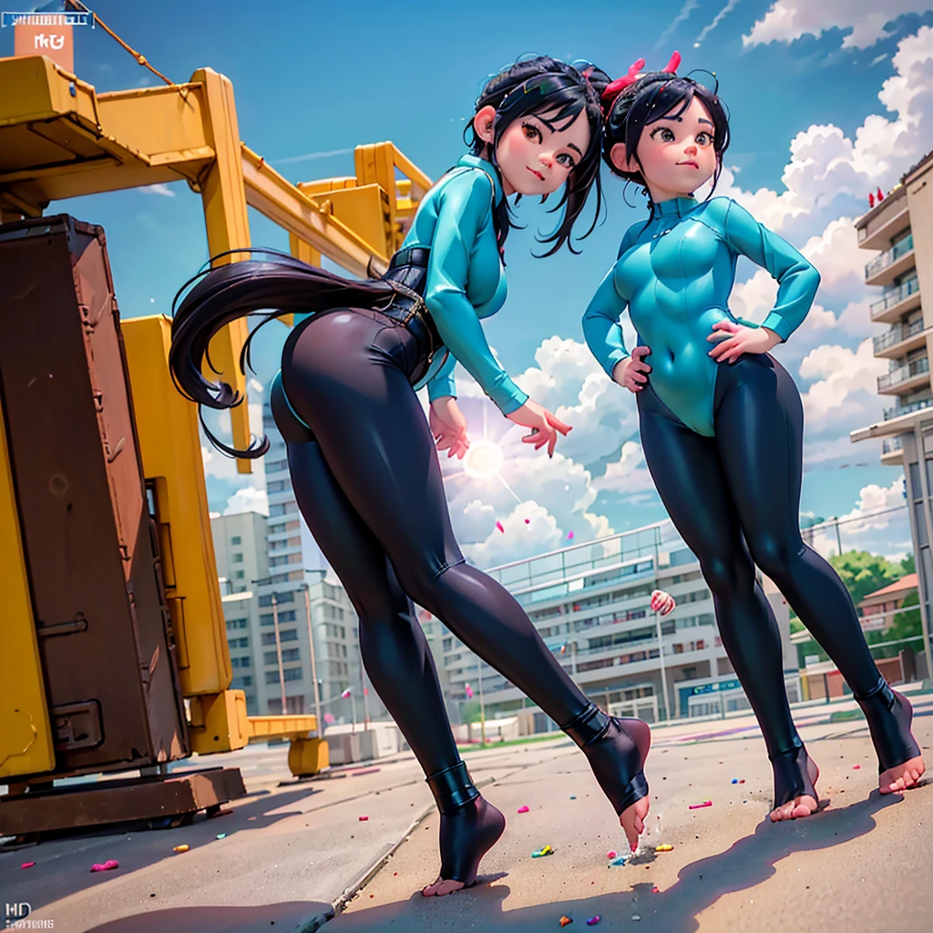 Cartoon. Full length photo. Archaic smile of Astro Boy with short black hair wearing red sneakers, comic page with panels, color ink, action scenes, dynamic angles.